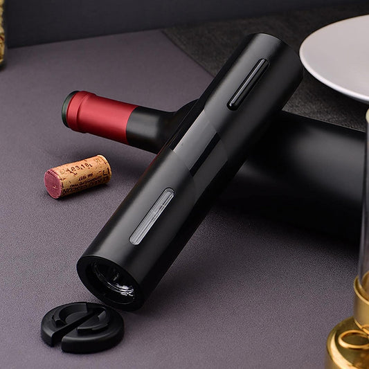 Vintora® | Abridor De Vino Electrico Color Negro