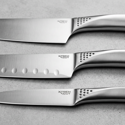 Xtrem Cut Set 3 Cuchillos Acero Inox